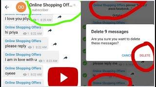 How to delete telegram group messages | telegram group message kaise delete kare | Telegram latest