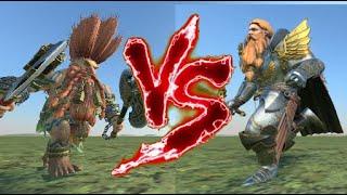 Garagrim Ironfist VS Theodore Bruckner. Total War Warhammer 3