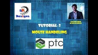 Tutorial 3 Ptc Creo 4 0  Mouse function