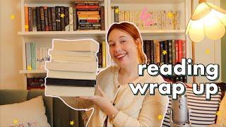 8 book reading wrap up: new releases, epic fantasy, and shocking reads!