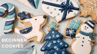 Beginner Royal Icing Cookie Tutorial | Winter Wonderland