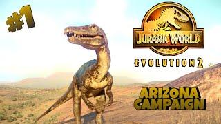 BARYONYX - ARIZONA CAMPAIGN - JURASSIC WORLD EVOLUTION 2 GAMEPLAY & WALKTHROUGH [4K 60FPS]