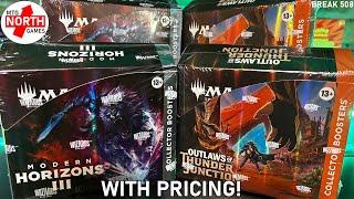 Patrons Pick! Modern Horizons 3 vs Thunder Junction Collector Pack Opening WITH PRICING!