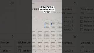 Asi de fácil puedes crear y mejorar tus hábitos con “#notion
