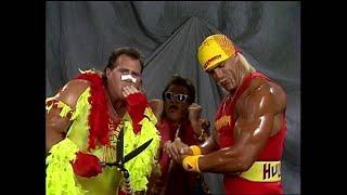 Hulk Hogan, Brutus "The Barber" Beefcake  & Jimmy Hart - Titanium Promo! 1993 (WWF)