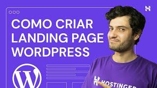 Landing Page WordPress  (2024) Hostinger Brasil