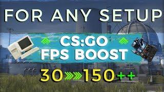 CS:GO FPS BOOST FOR ANY SETUP! (2017)