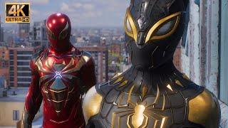 Iron Spider & Black Panther Miles Try To Save Villains| Marvel’s Spider-Man 2 PS5 (4K60FPS)