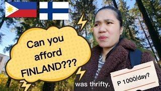 Cost of living In Finland 2021 (1€=PhP59 ) / Basic Monthly Expenses / Filipino in Finland