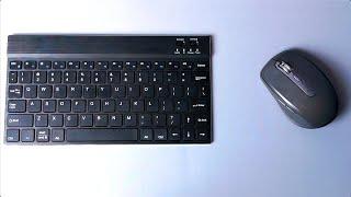 Using Only a Tablet Keyboard - Anker Wireless Rechargeable Keyboard Review