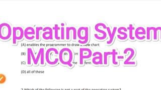 Operating System MCQ Part 2 Special Lecture