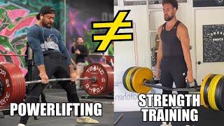 Powerlifting is NOT Strength Training: And Vice Versa! (CONTROVERSIAL)