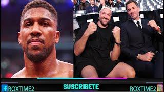 ANTHONY JOSHUA BUSCARÁ A TYSÓN FURY GANE O PIERDA CON OLEKSANDR "MI CONSEJO ES QUE NO HAGA NADA"