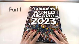 ASMR Reading the Guinness World Records 2023 (Whispering)