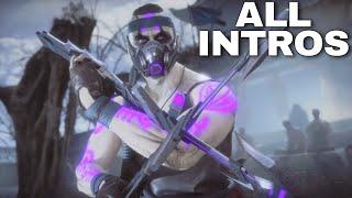 MORTAL KOMBAT 11 Kabal All Intro Character Dialogues MK11