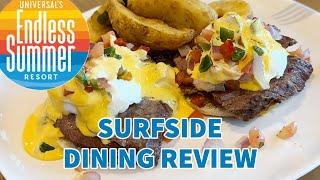 Endless Summer Surfside COMPLETE Dining Review Beach Break Cafe | Universal Orlando Resort