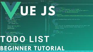 Beginner Vue 3 Composition API ToDo list tutorial