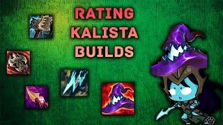 Rating weird KALISTA build