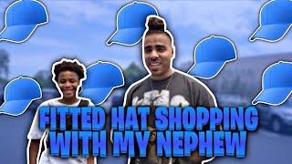 Fitted Hat Shopping with My Nephew! *Crazy Pick Up!*