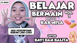 Belajar Untuk Balita Bersama Kak Nisa - Mengenal Kata, Kata Pertama,Lagu Interaktif & Nursery Rhymes