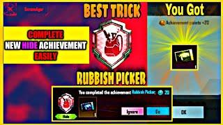 Pubg Mobile New Achievement | Rubbish Picker Achievement Pubg Mobile||How to Complete Rubbish Picker