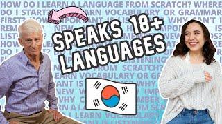 Asking a POLYGLOT How to Learn a Language From SCRATCH ft. @Thelinguist