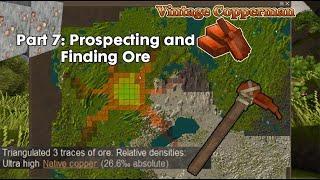 The Complete Guide to Vintage Story - Part 7: Prospecting and Locating Ore