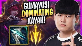 GUMAYUSI DOMINATING WITH XAYAH! - T1 Gumayusi Plays Xayah ADC vs Aphelios! | Season 2023