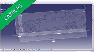Import & Scale Images - Sketchtracer - Catia v5 Training - Part Design