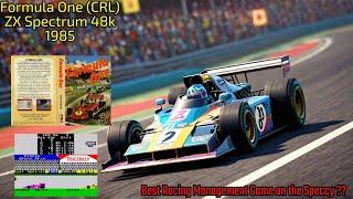 Formula One (CRL 1985)....one of the best ever ZX Spectrum games ?