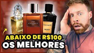 Os MELHORES PERFUMES abaixo de R$100 que você pode Comprar AGORA | Perfumes Masculinos Baratos