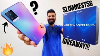 vivo V20 Pro 5G Unboxing & First Look - Killer Camera Performance with 5G - GIVEAWAY