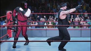 Brothers of Destruction Entrance Funny 1  (Badass Undertaker '02 and Kane)