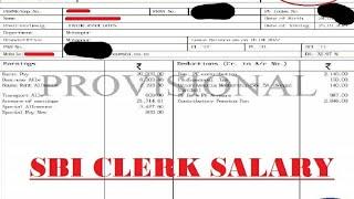 SBI Clerk Salary | Latest in hand salary slip of 2022 | SBI Jr Associate Salary #Sbiclerk2022salary