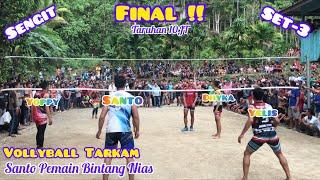 Penonton membludak menyaksikan langsung para pemain Bintang Nias | Eben Vs Santo, Daniel Vs Yelis.