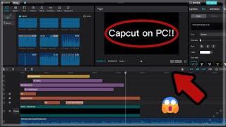 How to get CAPCUT on PC!! (Windows + In English) 