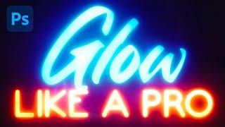 Photoshop 2021 Glowing Text Effect