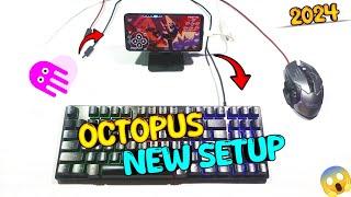 2024 How to play Free fire With Keyboard and Mouse || Octopus Free Fire Keyboard Mouse Setup