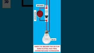 Breaker Tripping Indication | Fuse Burn Indicator | Tripping Indicator | Electrical Tech Fayyaz