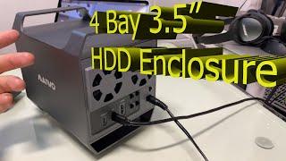 MAIWO 4 Bay 3 5 Hard Drive USB C Enclosure Unboxing and Review #wisebuyreviews