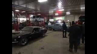 Boss 429 Mustang Fast, and Loud filming at French Lake Auto Parts.