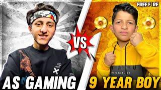 9 Year Brother Challenge Me For 1 Vs 1 Best Clash Revenge  10,000 Diamond Challenge - Free Fire