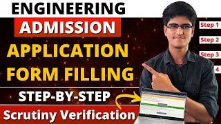 Engineering Registration Form Filling | Full Tutorial | Engineering Admission 2023 | Step By Step