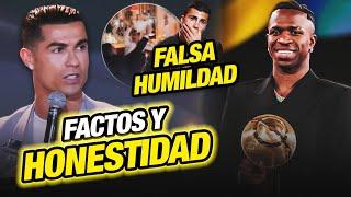 Cristiano Ronaldo DESTROYED the BALLON D`OR and VINICIUS JR is BETTER THAN RODRI GLOBE SOCCER AWARDS