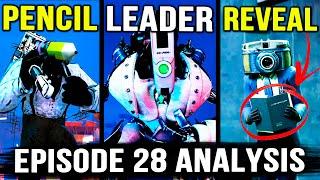 PENCILMEN RACE APPEAR! SKIBIDI APOCALYPSE? Skibidi Multiverse 28 Analysis & Theory | All Secrets