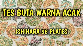 TES BUTA WARNA ACAK (ishihara test 38 plates)