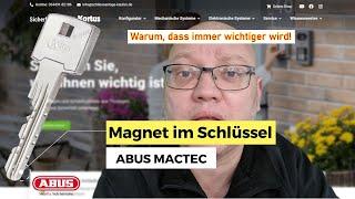 "ABUS Magtec 2500: Der revolutionäre Schließzylinder mit magnetischem Schlüssel! "