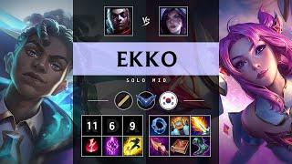 Ekko Mid vs Kai'Sa: Rampage - KR Diamond Patch 14.24