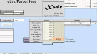 Xsale Profits Tab For Ebay Listings