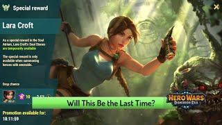 Lara Croft is Available in the Soul Atrium! — Hero Wars: Dominion Era